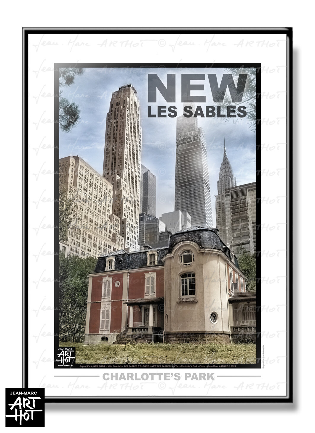 arthot-photo-art-b&w-new-york-vendee-sables-olonne-newlessables-064-bryant-park-villa-charlotte-VERT-AFFICHE COUL